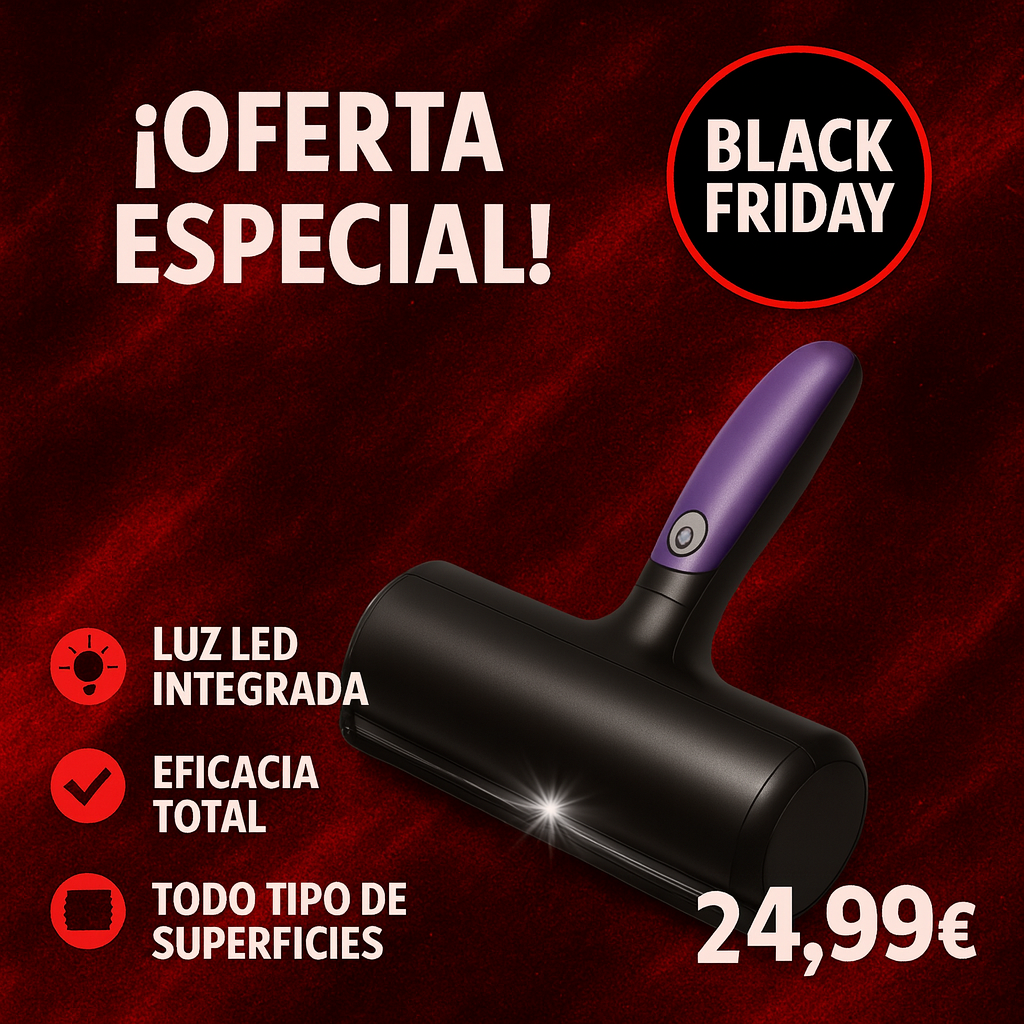 Cepillo Quitapelos Luz Led