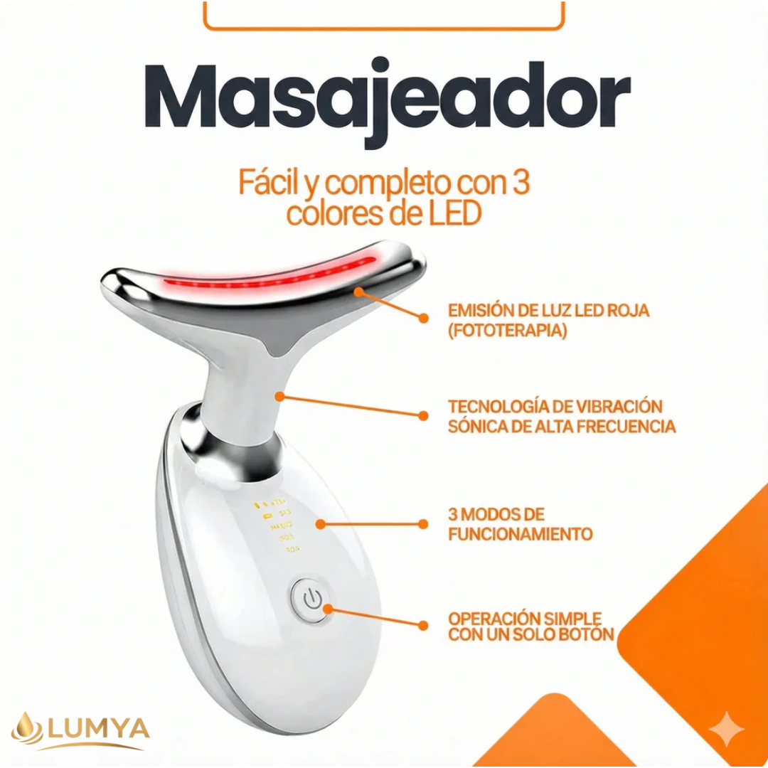 Masajeador facial LUMYA