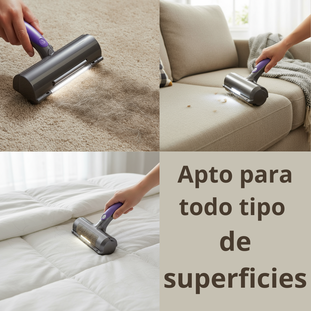 Cepillo Quitapelos Luz Led